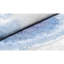 Abstract Area Rug in Ivory/Silver/Blue