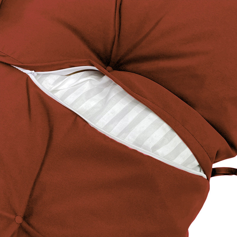 Coussin de dossier / siège d'extérieur, Brun