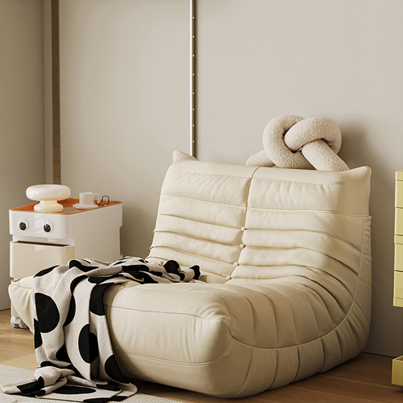 Simple and casual caterpillar sofa, Beige