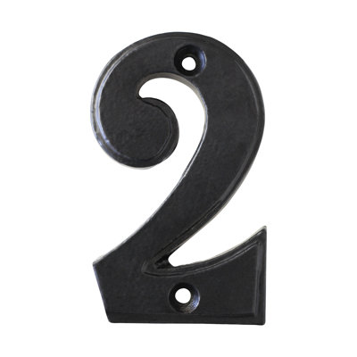 2.8'' H Metal House Number