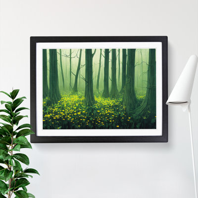 Spectacular Spring Forest - Framed Print