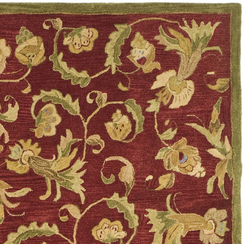 Tapis oriental en laine touffeté à la main Tingley, Tapis de couloir 2 pi 3 po x 8 pi