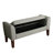Polyester Upholstered Storage Bench-505318523