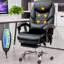 Fauteuil de direction ergonomique avec massage Kanilah