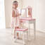 Teamson Kids - Fashion Leopard Prints Gisele Play Vanity Set - Pink / Black-24337806