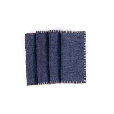 Evaline Brody Linen Cocktail Napkins