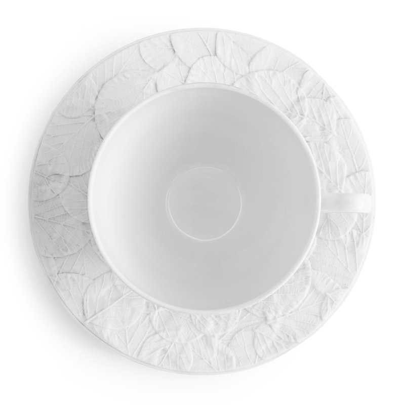 Forest Leaf Dinnerware Cup & Saucer