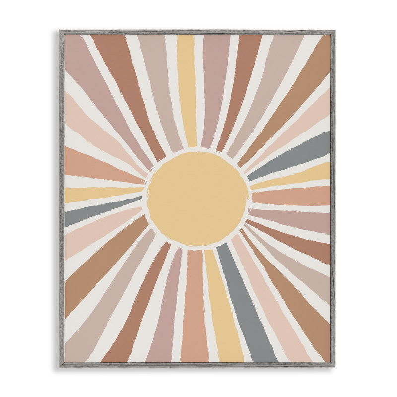 «Southwestern Desert Sun», impression, H 30 po x l 24 po, Estampe numérique Farmhouse