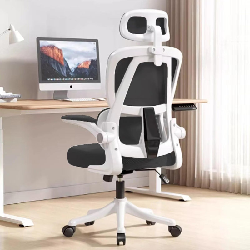 Canora Grey Fabric Task Chair, Black White