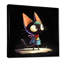 «Little Cute Lady Black Cat - Cat», reproduction d'art murale-1070149825-1070149826