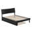 Phoenix Wood Platform Bed with Trundle-891028856-891028857