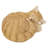 Tabby Cat Lying and Sleeping Statue-120494457