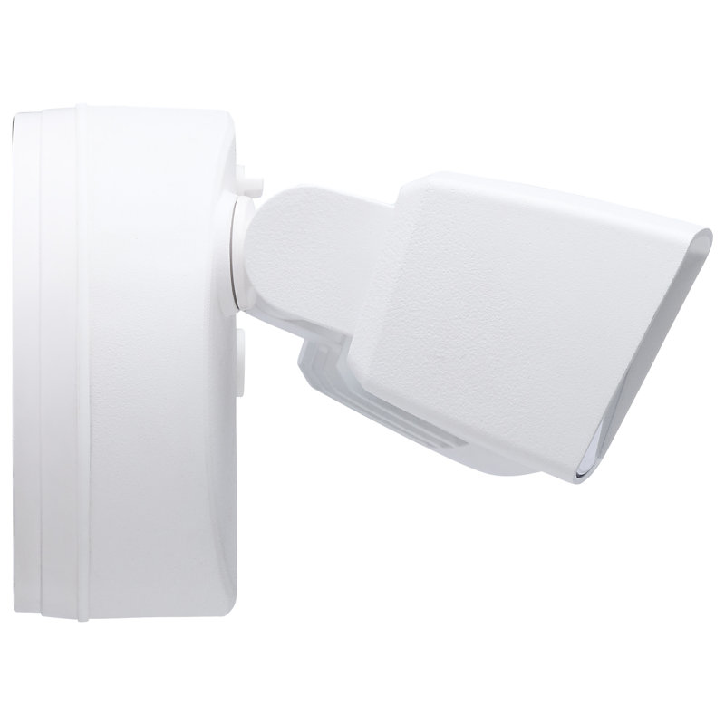 LED Security Light Dual Head Field Selectable, White
