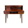 Calman Solid Wood Writing Desk with Power Outlet