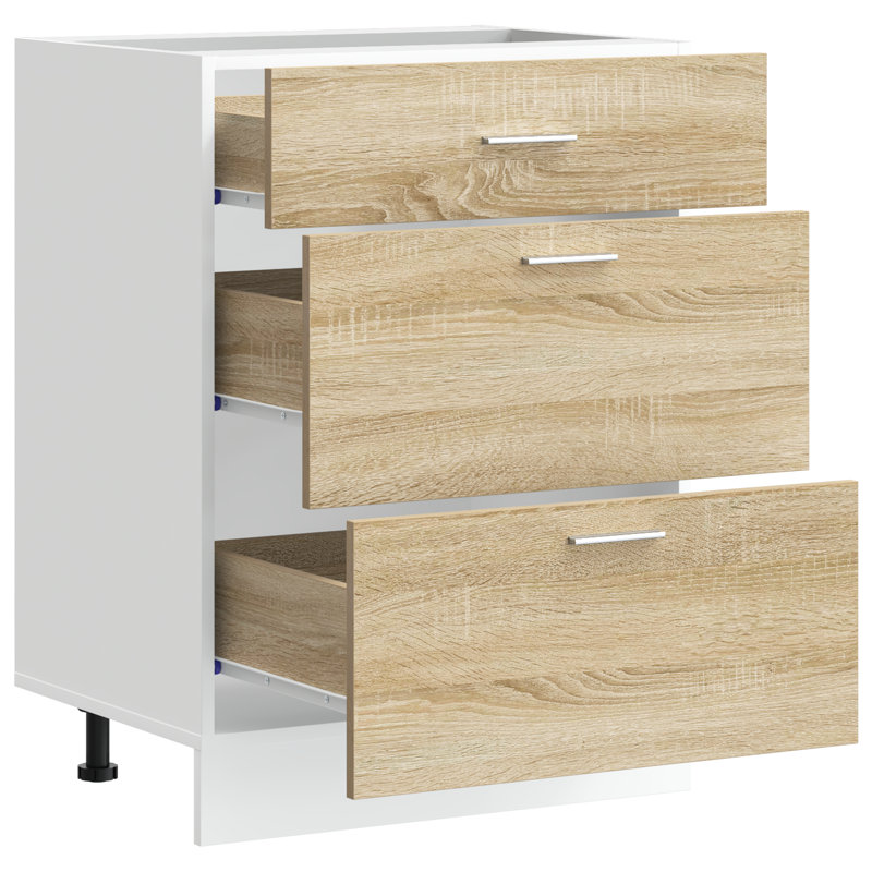 Lyon Kitchen Base Cabinet Lyon, sonoma oak