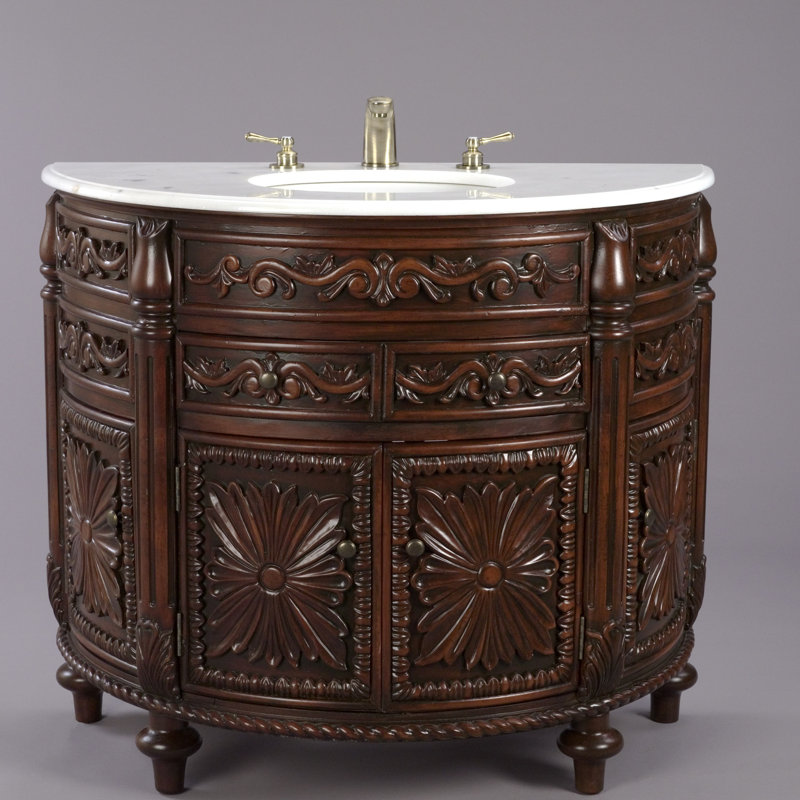 Bathroom Vanity with Stone Top
