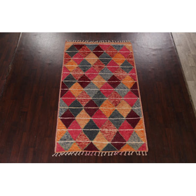 One-of-a-Kind 5'3" X 8'4" Wool Area Rug in Multicolor