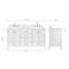  Meuble-lavabo double 66,25 po avec comptoir-1835035714
