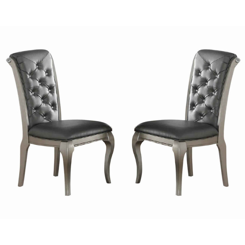 Mikenlee Tufted Upholstered Side Chair