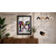 Elephants in Watercolour Modern - Framed Print-1543183833-1543183834