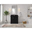 Meuble-lavabo simple 36 po avec plateau en quartz Alys