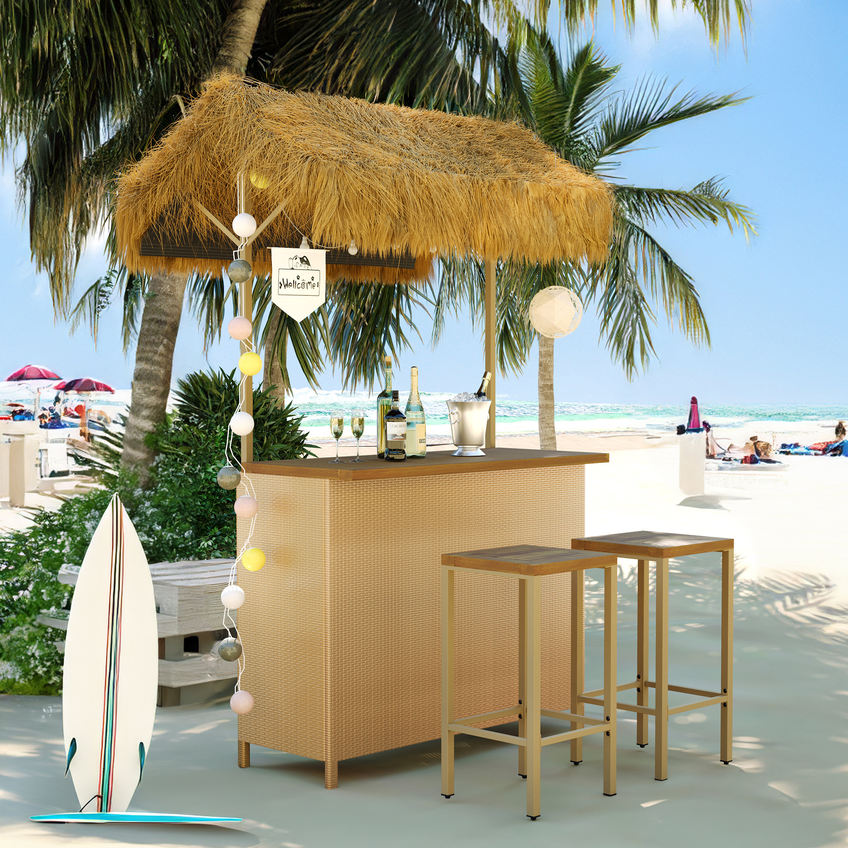 Bayou Breeze Bar Counter | Wayfair