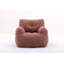 Fauteuil à billes en peluche de taille moyenne pour adulte avec rembourrage en mousse-1619523640