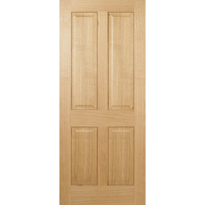 Regency 4P Unfinished Oak Internal Door