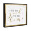 Good to be Home Gold - reproduction d'art textuel-33021701-67774442
