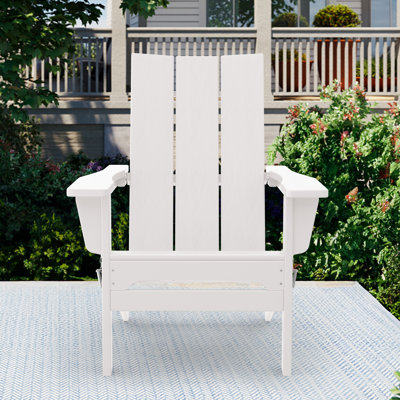 Bruce HDPE Folding Adirondack Chair