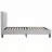 Upholstered Platform Bed Frame, Tufted Headboard-1043544485