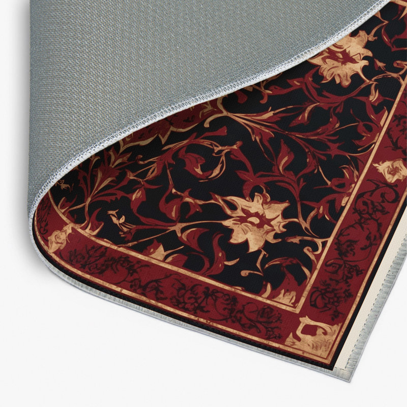 Ethereal Vine Indoor And Outdoor Area Rug, Rectangle 9' x 12'