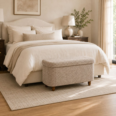 Banc de repose-pieds avec rangement 30 "Boucle