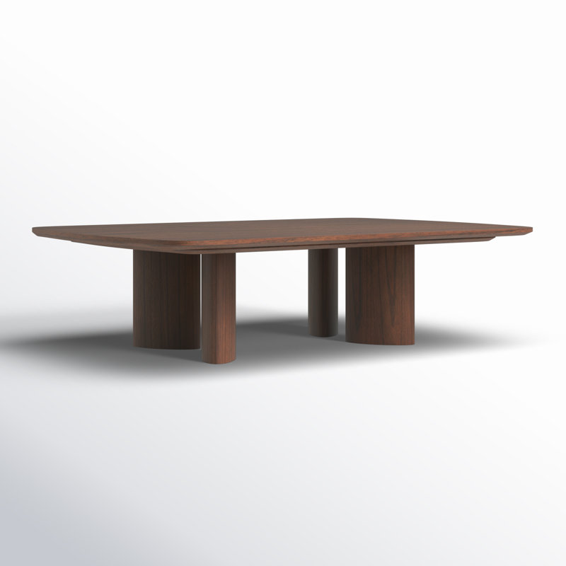 Barnard Rectangle Wood Coffee Table, Brown