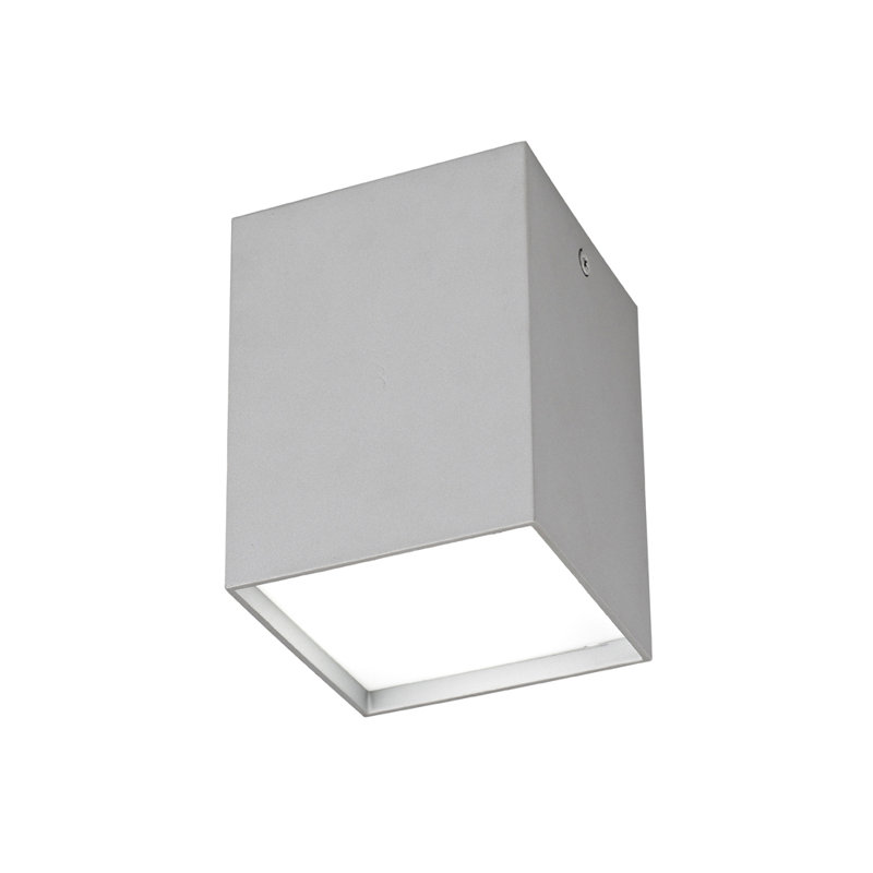 Kailua Acrylic Flush Mount, Silver
