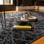 Rectangular Abstract Black Area Rug-69522970