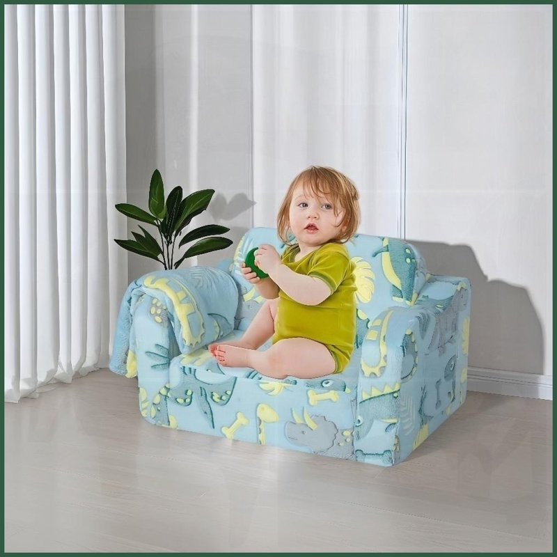 Canapé modulaire en mousse haute densité - Canapé en tissu pliable et élégant pour les salles de jeux Espaces de vie