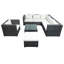 Ensemble de conversation modulaire avec coussins 8 pièces Forgan-850768002-902529059