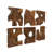 Arlo Teak Wood Handmade Live Edge Wood Slab Abstract Brown Wall Decor Set