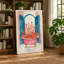 Bathtub of Blooms Modern 1 Piece Wrapped Canvas Wall Art-1243580971-1243580969