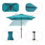 Parasol de marché carré Rinesh-1577955537