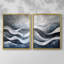 ABSTRACT Series CDLxxv - reproduction encadrée de qualité supérieure - prête à être accrochée - aucun clou requis - aucun clou requis-265221024-265221025