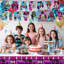 Ensemble de vaisselle de fête d'anniversaire Monster High - pour 16 articles de fête d'anniversaire Monster High
