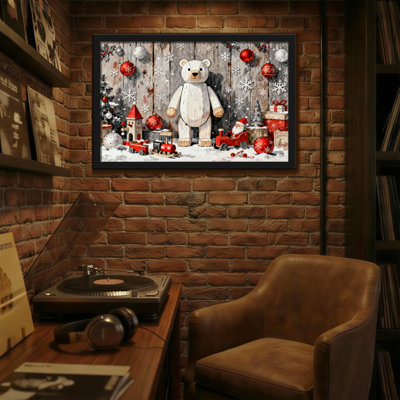 Scène d'hiver de Noël