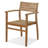 Anautica 8 - Person Teak Wood Patio Dining Set with Square Table