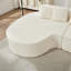 Canapés incurvés de 110,2 x 62 po pour le salon, canapé modulaire incurvé avec 5 coussins, canapé en forme de L avec siège profond, mousse à mémoire de forme haute densité, aucun assemblage requis-1950337193