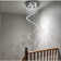Cotta 6 - Light Glass Dimmable Tiered Chandelier