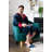 LOTUS LINEN Plush Hooded Robe - Long Fleece Spa Bathrobe-60579805-60579806
