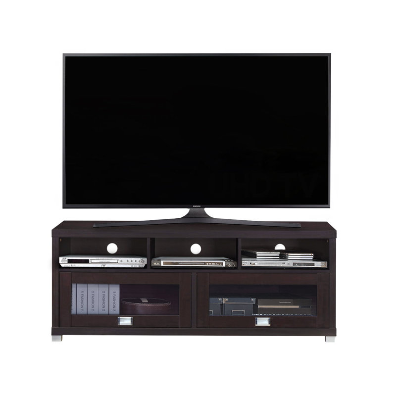 Techni Mobili Durbin TV Stand For Tvs Up To 75In, Espresso