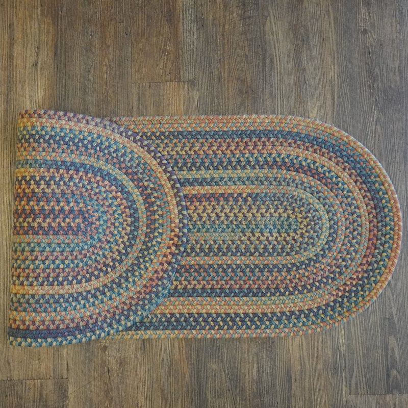 Tresse de laine intemporelle, Ovale 2 pi x 9 pi